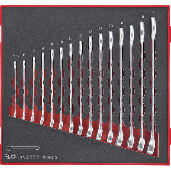 15 Piece Combination Spanner Set (EVA)